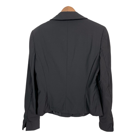 Escada black Blazer Jacket Quiet Luxury Business Attire Party - Picture 6 of 8